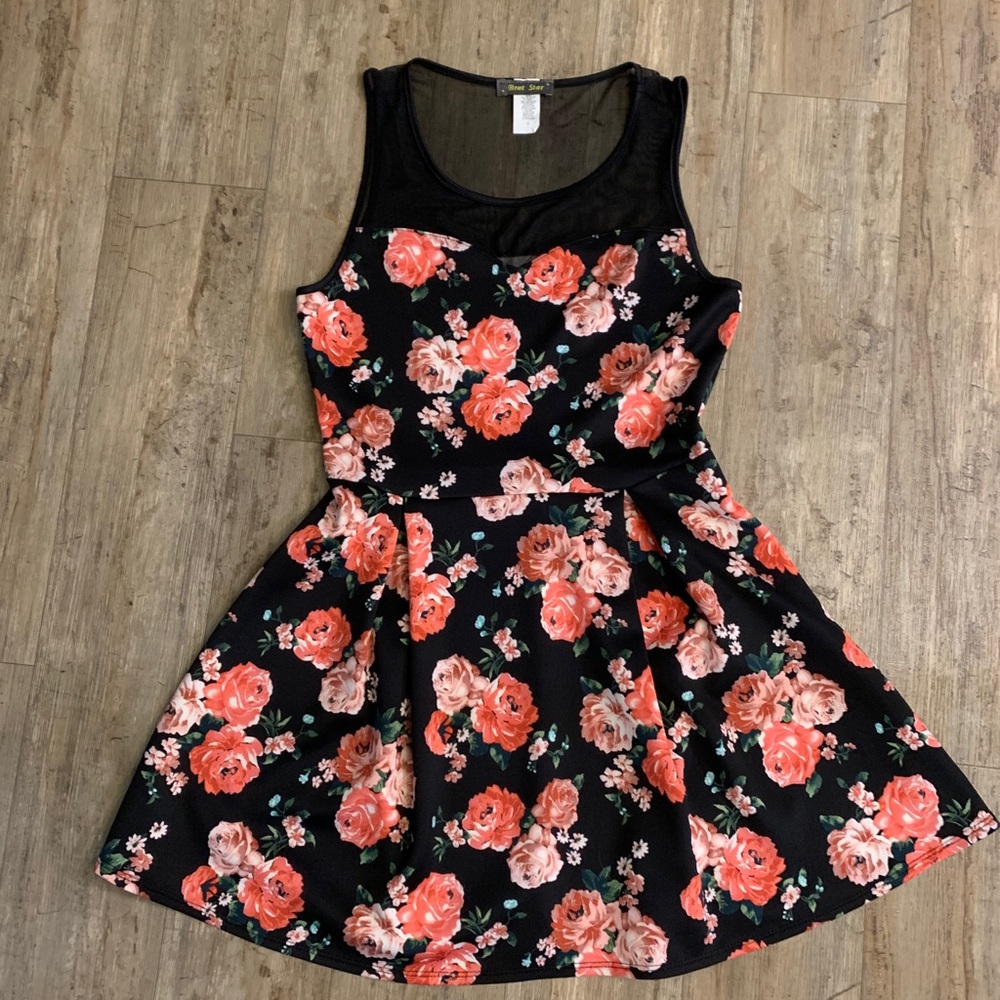 Floral Skater Dress